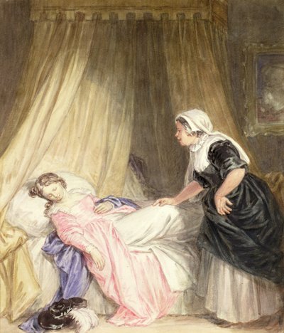 Julia und ihre Amme von John Massey Wright